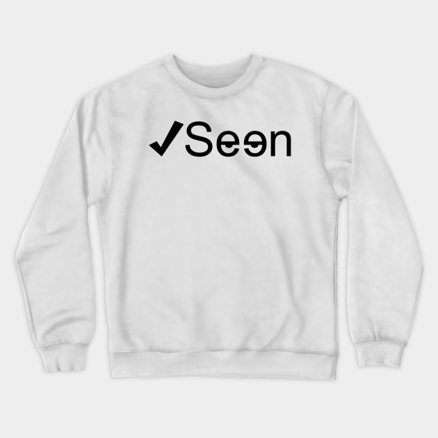 Seen Crewneck Sweatshirt by Clown